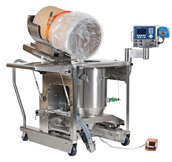 Vacuum Transfer Station by Rheo for vacuum conveyance of materials